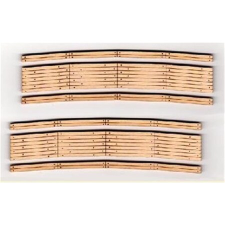 Stages For All Ages HO Wood Crvd Xing 35-38 in. ST1788741